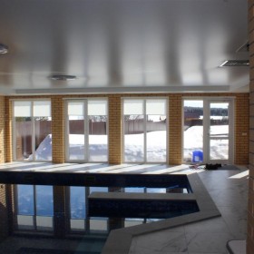Вентиляция и осушение -  автоматическое поддержание влажности бассейна - зеркало воды 36м²